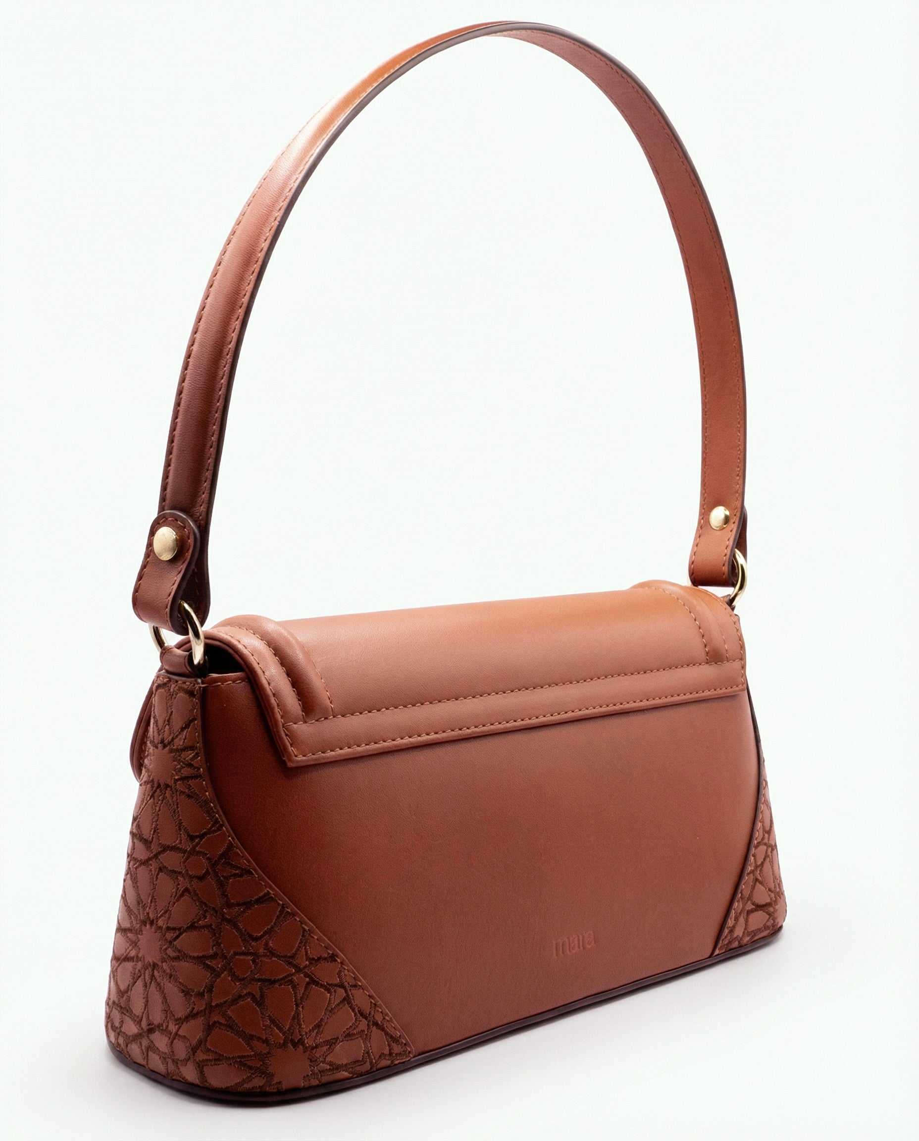 ZAYNA Bag - Cognac & Brown