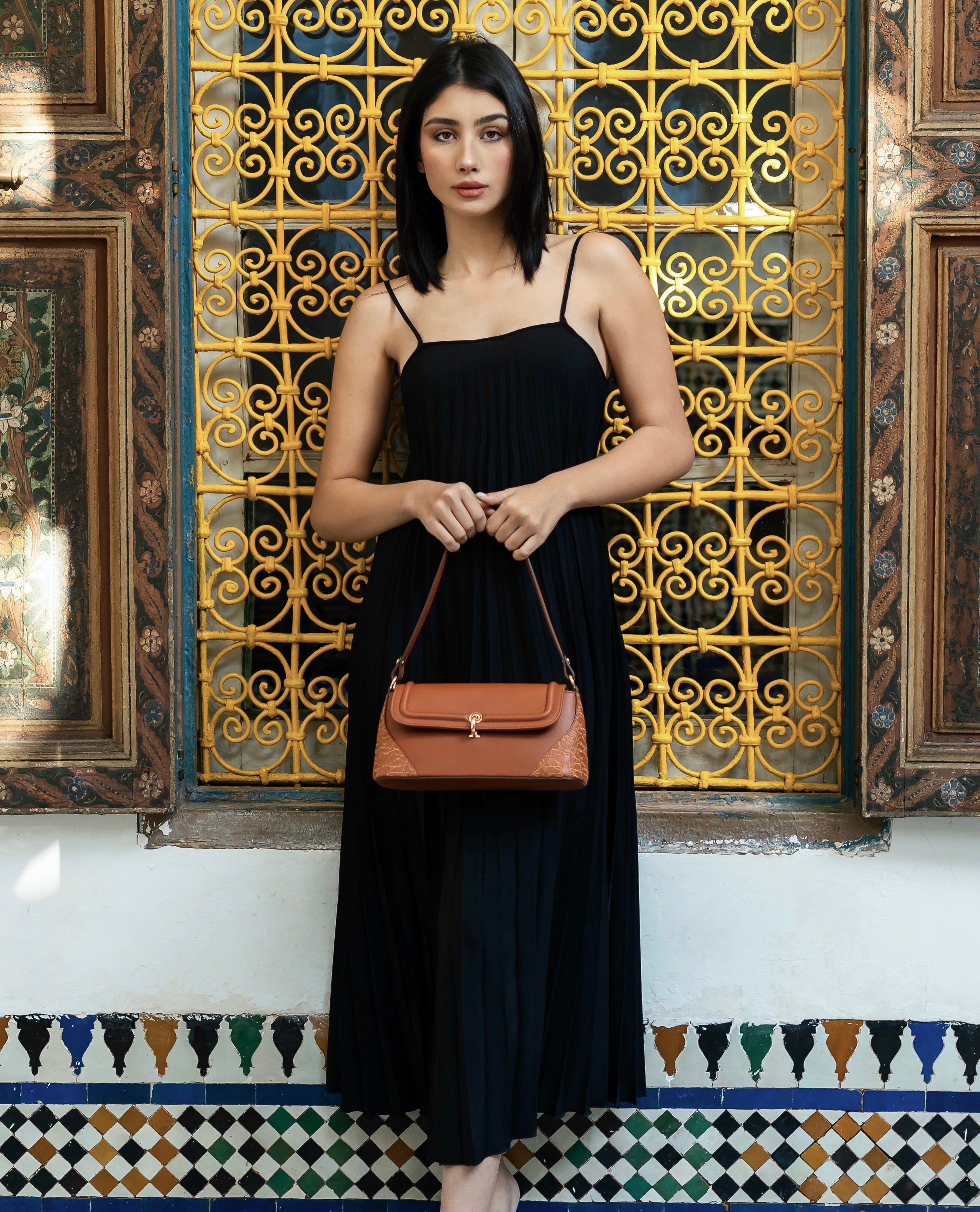 ZAYNA Bag - Cognac