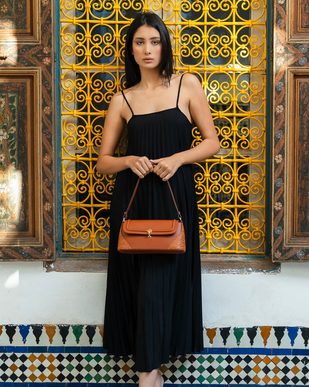 ZAYNA Bag - Cognac