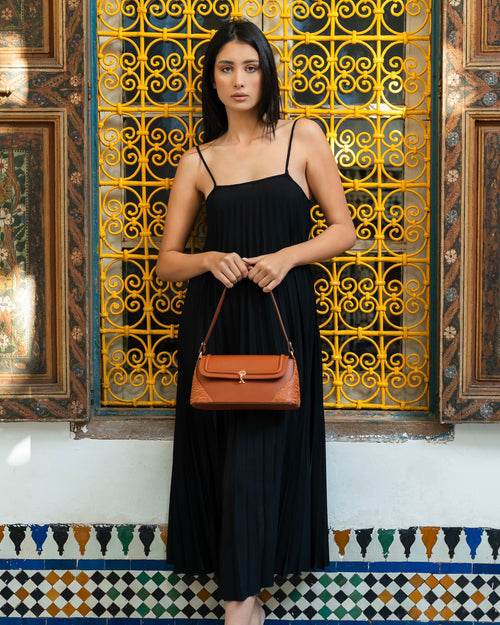 ZAYNA Bag - Cognac