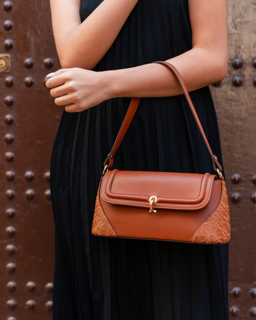 ZAYNA Bag - Cognac