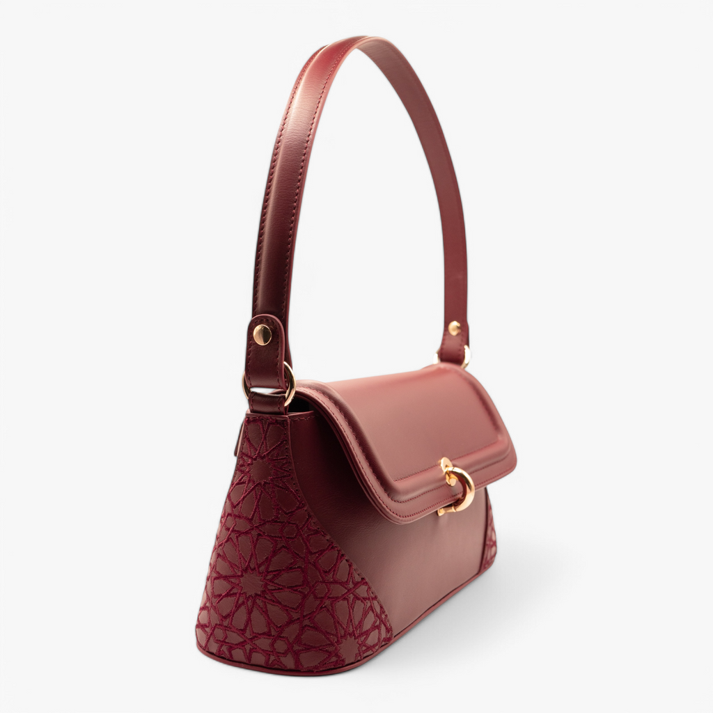 ZAYNA Bag - Burgundy