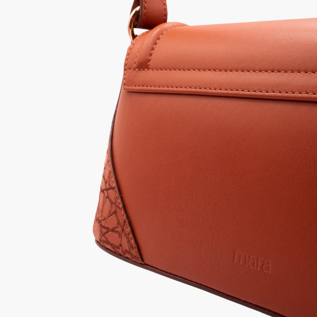 ZAYNA Bag - Cognac & Brown